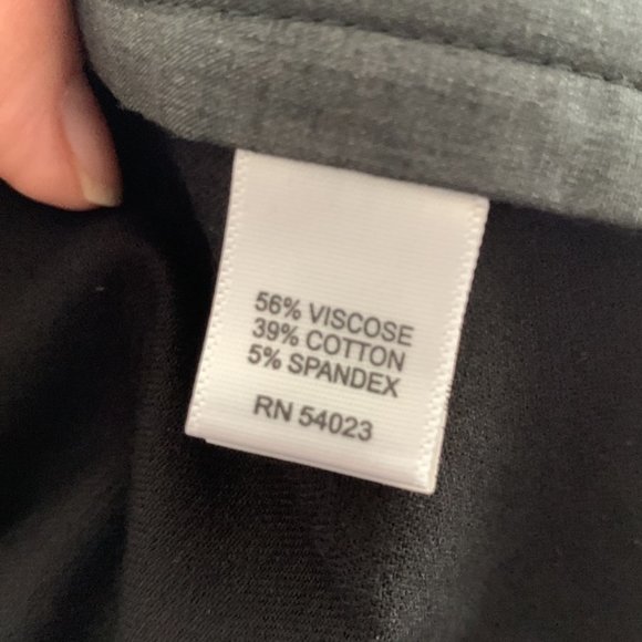 Banana Republic Sloan Slim Ankle Fit Pant black size 16 - Picture 12 of 13